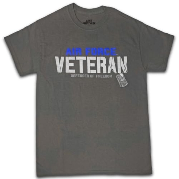 Air Force Men's Veteran Defender T-Shirt in Grey