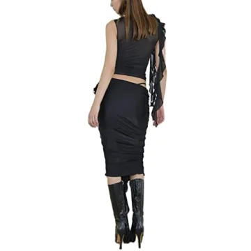 Chic Floral Tassel Crop Top for Stylish Women