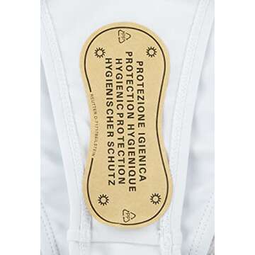 Stylish Selowin Women's High Waist Bikini Set White