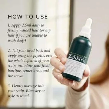 Philip Kingsley Density Preserving Serum for Thinning Hair and Hair Loss, Scalp Care for Hair Fall and Thickness, 2.87 oz