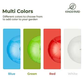 Kingsyard Red Plastic Weather Dome for Bird Feeders