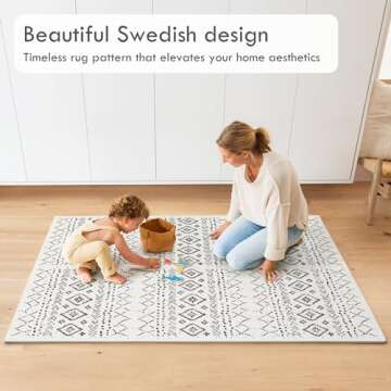 Lillefolk Baby Foam Play Mat - Baby Playmat | Tiles for Kids Interlocking Mat - Foam Baby Mat for Ba...