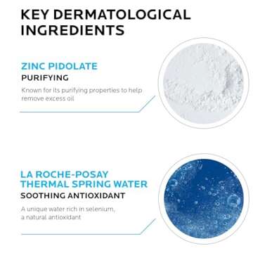 La Roche-Posay Effaclar Purifying Foaming Gel Cleanser for Oily Skin, With Zinc Pidolate To Remove E...