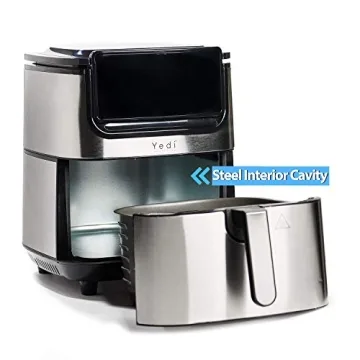 Yedi Evolution Air Fryer with Ceramic Basket and Accessories