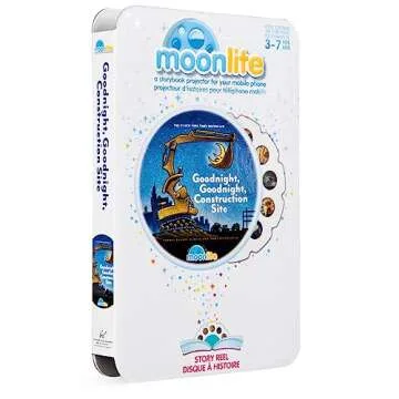 Moonlite - Goodnight, Goodnight, Construction Site Story Reel for Moonlite Storybook Projector, for Ages 3 and Up