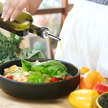 AOZITA 17oz Glass Olive Oil Dispenser - Stylish and Functional