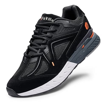 FitVille Extra Wide Walking Shoes for Men - Unmatched Comfort and Support