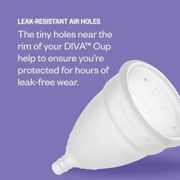 DivaCup Model 2 Menstrual Cup for Eco-Friendly Periods