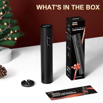 Battery Operated Electric Wine Opener for Effortless Enjoyment
