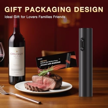 Battery Operated Electric Wine Opener for Effortless Enjoyment