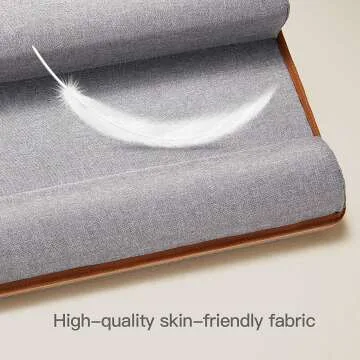 HUANUO Lap Desk for 17" Laptops with Mouse Pad