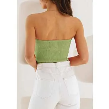 Stylish EFAN Women's Tube Top for Summer and Beach
