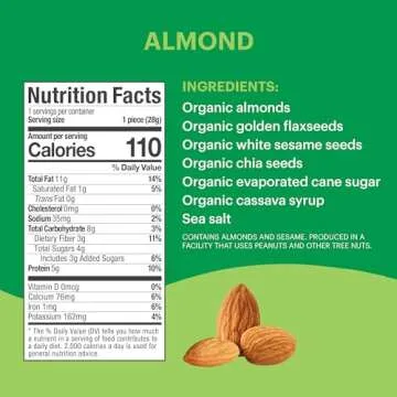 Tosi Almond Protein Bars – Organic Vegan Snacks