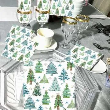 Festive Assorted Christmas Napkins for Creative Decor