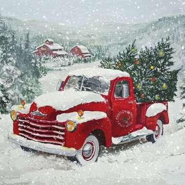 12 Styles Assorted Christmas Napkins for Decoupage a Variety of Santa Napkins Assorted Snowman Napkins Decorative Paper for Decoupage Beautiful Winter Paper Napkins for Decoupage Paper 1 Each 6.5