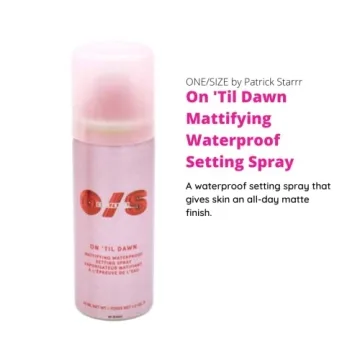 ONE/SIZE Mini Waterproof Setting Spray for All-Day Makeup