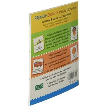 French-English Picture Dictionary for Kids with 350 Words