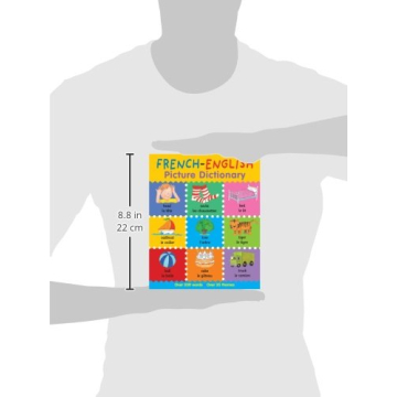 French-English Picture Dictionary for Kids with 350 Words