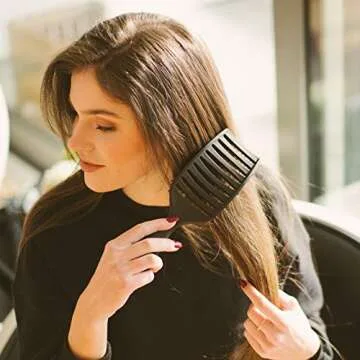 Andwing Paddle Brush for Effortless Detangling and Care