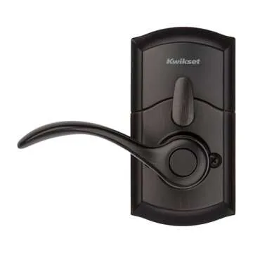 Kwikset SmartCode 955 Pembroke Light Commercial 10-Button Keypad Electronic Lever, Featuring Convenient Keyless Entry, 3-Year Batter Life and High Traffic Durability Venetian Bronze