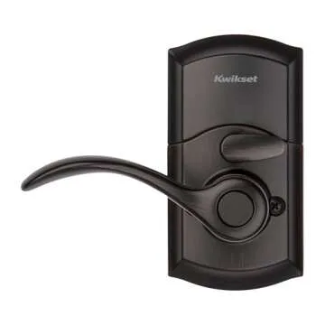 Kwikset SmartCode 955 Pembroke Light Commercial 10-Button Keypad Electronic Lever, Featuring Convenient Keyless Entry, 3-Year Batter Life and High Traffic Durability Venetian Bronze