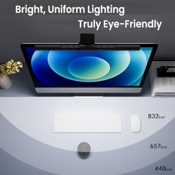 Quntis Monitor Light Bar - Eye Protection & Desk Illumination