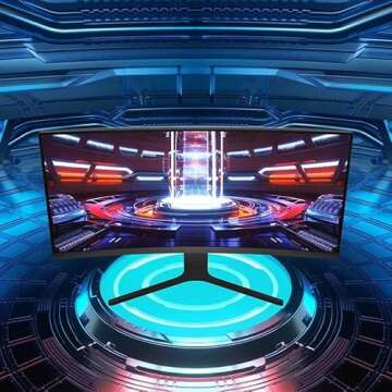 Xiaomi Mi Curved Gaming Monitor 30 Inch with AMD FreeSyncPremium, WFHD 2560 × 1080, 21:9, 200Hz, 4ms, 300lm, 99% sRGB, 2 HDMI, 2 Display Port, Audio Out, TUV Certified Blue Light Reduction