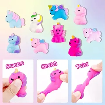 Unicorn Bath Bombs for Kids with Hidden Toys - 9 Pack