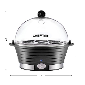 Chefman Egg-Maker Rapid Poacher Steamer Cooker