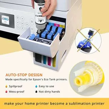 Sublimation Ink for Epson 2803 2800 ET-2400 ET-2840 ET-2803 ET-2720 ET-2760 ET 2750 ET 2850 ET-15000 EcoTank Printer
