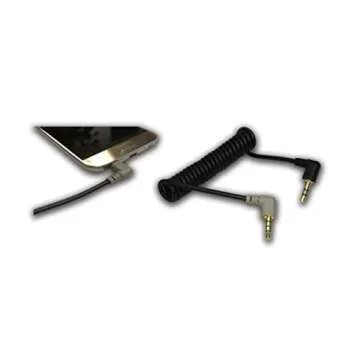 Peaklite PL-C16 3.5mm TRS to 3.5mm TRRS Audio Adapter Cable Compatible with RODE SC7, iPhone, Smartphone, RODE VideoMic GO, RODE VideoMicro, RODE Wireless Go 2, BOYA, Patch Cable, Replacement Cable