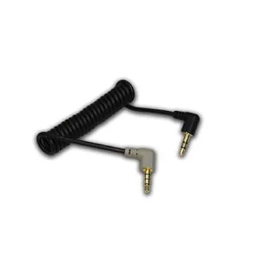 Peaklite PL-C16 3.5mm TRS to 3.5mm TRRS Audio Adapter Cable Compatible with RODE SC7, iPhone, Smartphone, RODE VideoMic GO, RODE VideoMicro, RODE Wireless Go 2, BOYA, Patch Cable, Replacement Cable