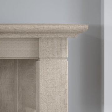 Bush Furniture Tall 5 Shelf Bookcase - Modern Farmhouse Style