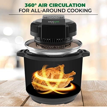 7-in-1 Instant Pot Air Fryer Lid - Versatile Cooking