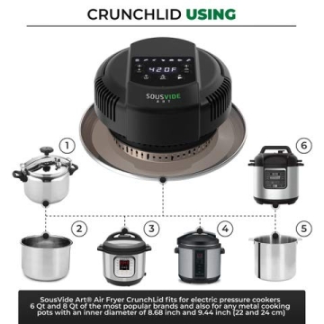 7-in-1 Instant Pot Air Fryer Lid - Versatile Cooking