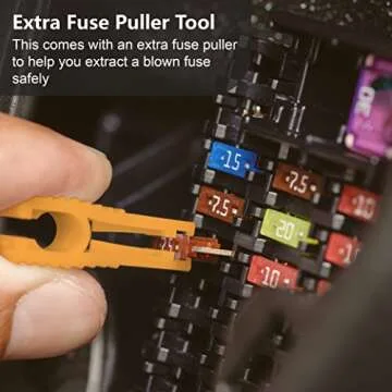 MulWark 120pc Auto Car Truck Blade Fuses Set Assortment Kit