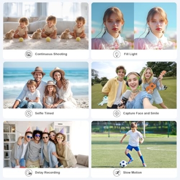 4K Digital Camera for Beginners with Flip Screen