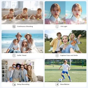 4K Digital Camera for Beginners with Flip Screen