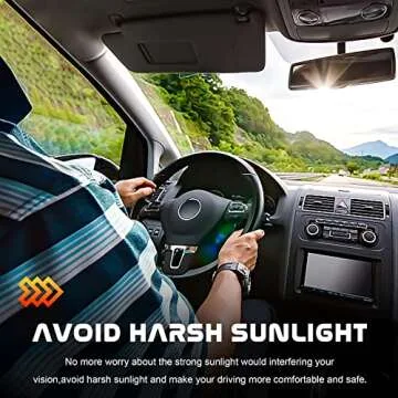 Gray Driver Left + Passenger Right Side Sun Visor Replacement Compatible with 2007 2008 2009 2010 2011 Toyota Camry without Sunroof Replace ‎74310-06750-E0, 74320-06780-B0