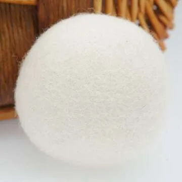 Woolous Reusable Wool Dryer Balls-XL 6 Pack - New Zealand Sheep Tumble Laundry Dryer Balls - Perfect...