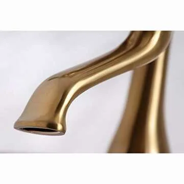 Kingston Brass KS268SB Deck Mount Faucet for Clawfoot Tub