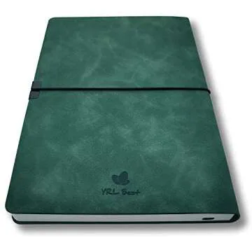 YRL Premium Softcover Bullet Notebook Journal - A5, Green