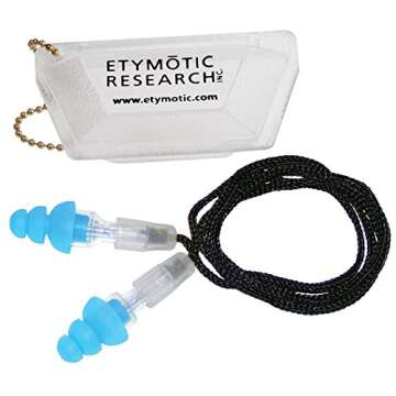 Etymotic Research ER20 High-Fidelity Earplugs (Concerts, Musicians, Airplanes, Motorcycles, Sensitiv...