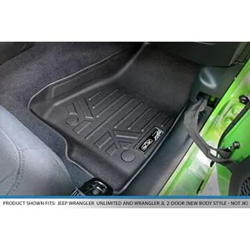 SMARTLINER Floor Mats for 2018-2021 Jeep Wrangler Unlimited