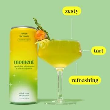 Moment Botanical Soda - Sparkling Non-Alcoholic Adaptogen Drink
