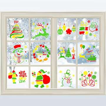 Christmas Stencils for Holiday Decor | 16-Piece Templates