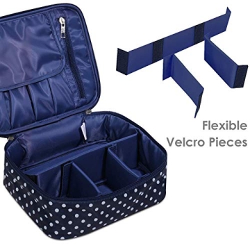 Narwey Makeup Bag - Stylish, Portable & Water-Resistant
