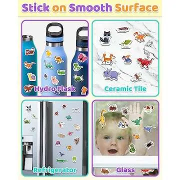 Benresive Reusable Sticker Books for Kids 2-4