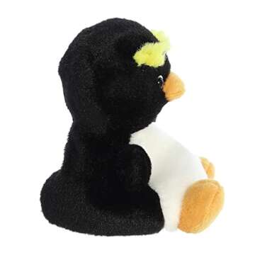 Aurora® Adorable Palm Pals™ Rocco Rockhopper Penguin™ Stuffed Animal - Pocket-Sized Play - Collectable Fun - Black 5 Inches