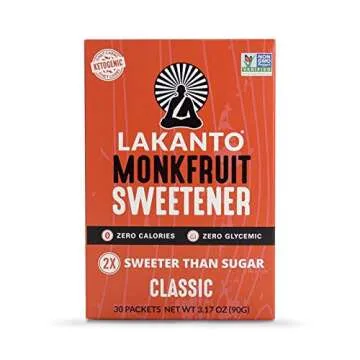 Lakanto Sugar Free Classic Monkfruit Sweetener - Healthier Sugar Alternative